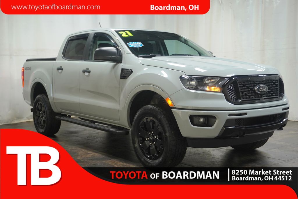 Cactus 2021 Ford Ranger XLT SuperCrew 4WD Pickup Truck Four-Wheel Drive Automatic