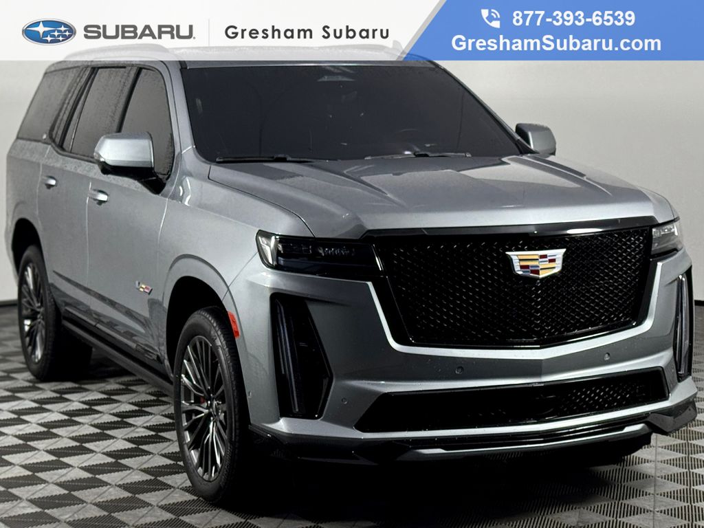 Argent Silver Metallic 2023 Cadillac Escalade-V SUV / Crossover All-Wheel Drive