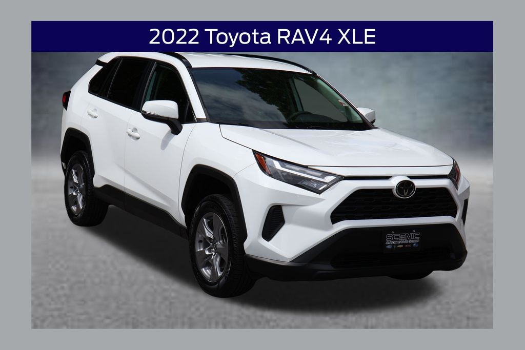 White 2022 Toyota RAV4 SUV / Crossover All-Wheel Drive 8-Speed Automatic