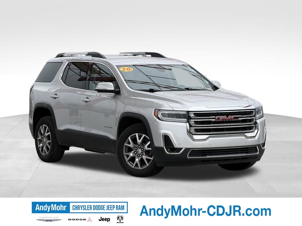 Quicksilver Metallic 2020 GMC Acadia SLT FWD SUV / Crossover Front-Wheel Drive 9-Speed Automatic