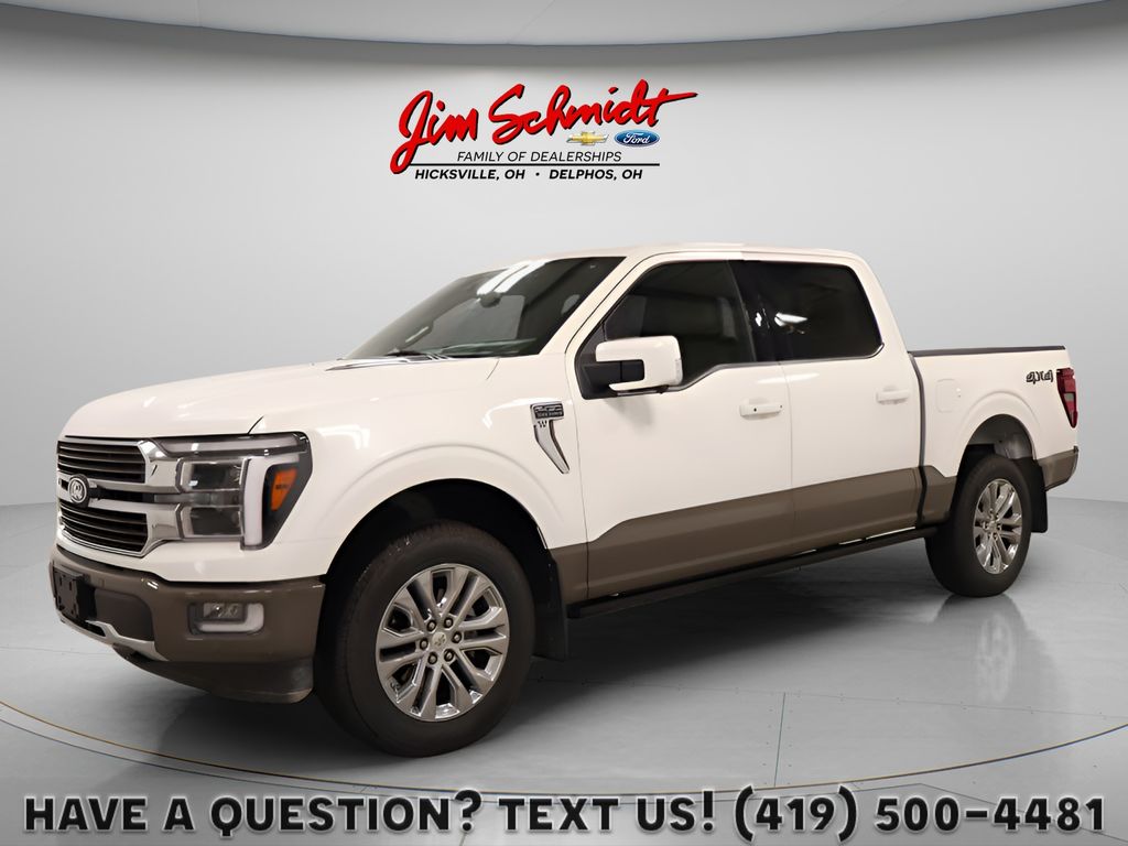 Star White Metallic TC 2025 Ford F-150 Pickup Truck Four-Wheel Drive Automatic