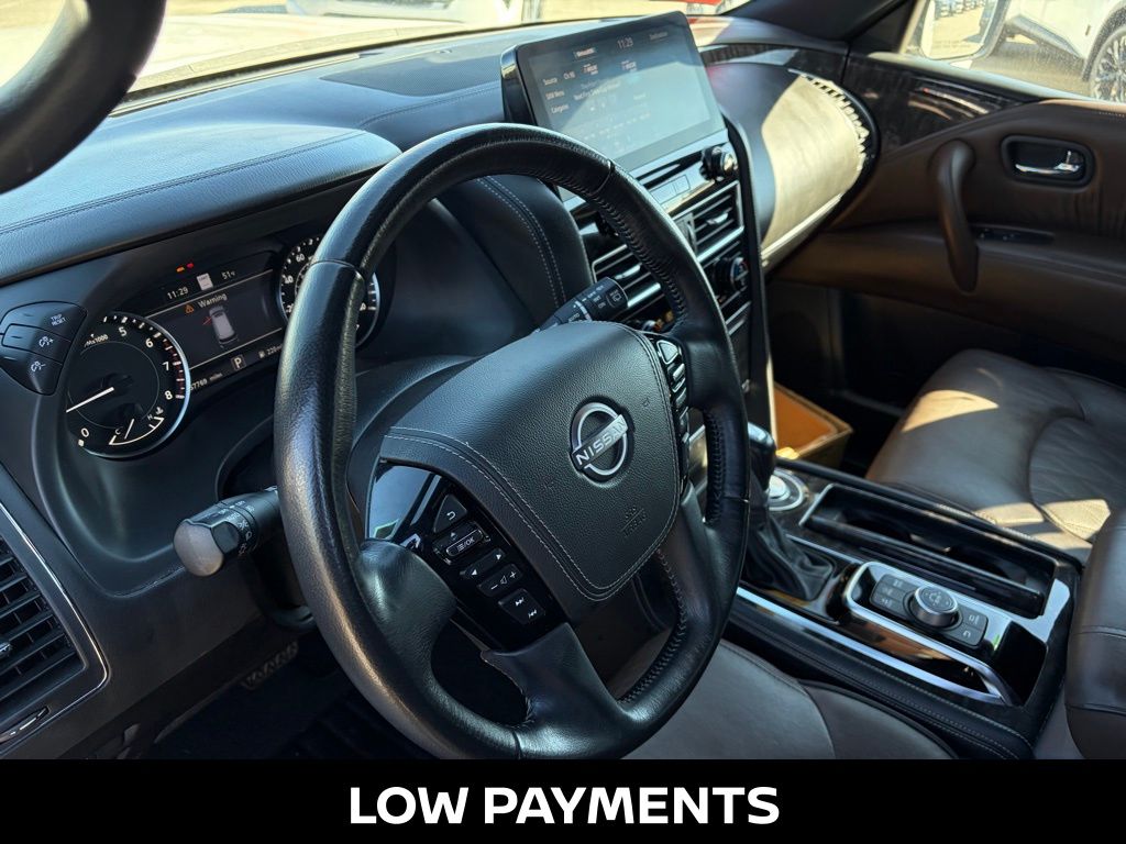 2023 Nissan Armada Platinum White at Lugoff Nissan