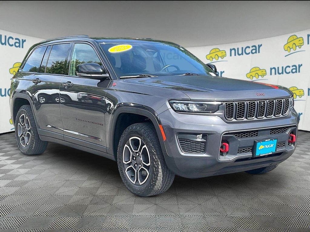 Baltic Gray Metallic Clearcoat 2022 Jeep Grand Cherokee SUV / Crossover Four-Wheel Drive 8-Speed Automatic