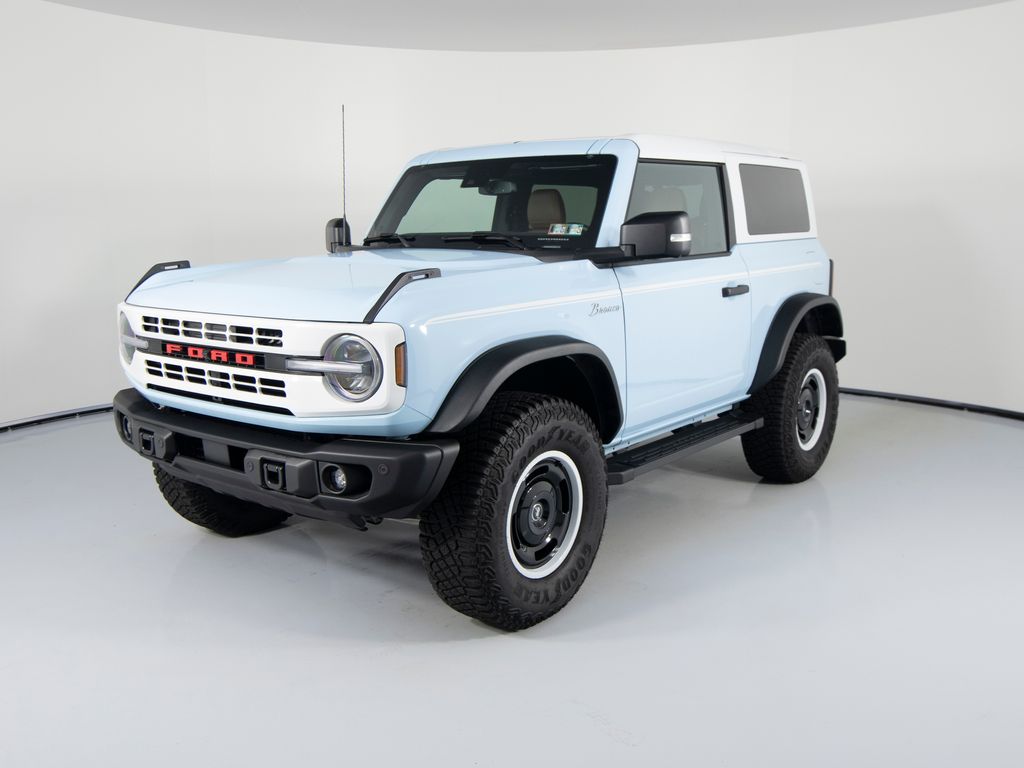 Blue 2024 Ford Bronco Heritage Limited Edition 2-Door 4WD SUV / Crossover Four-Wheel Drive Automatic
