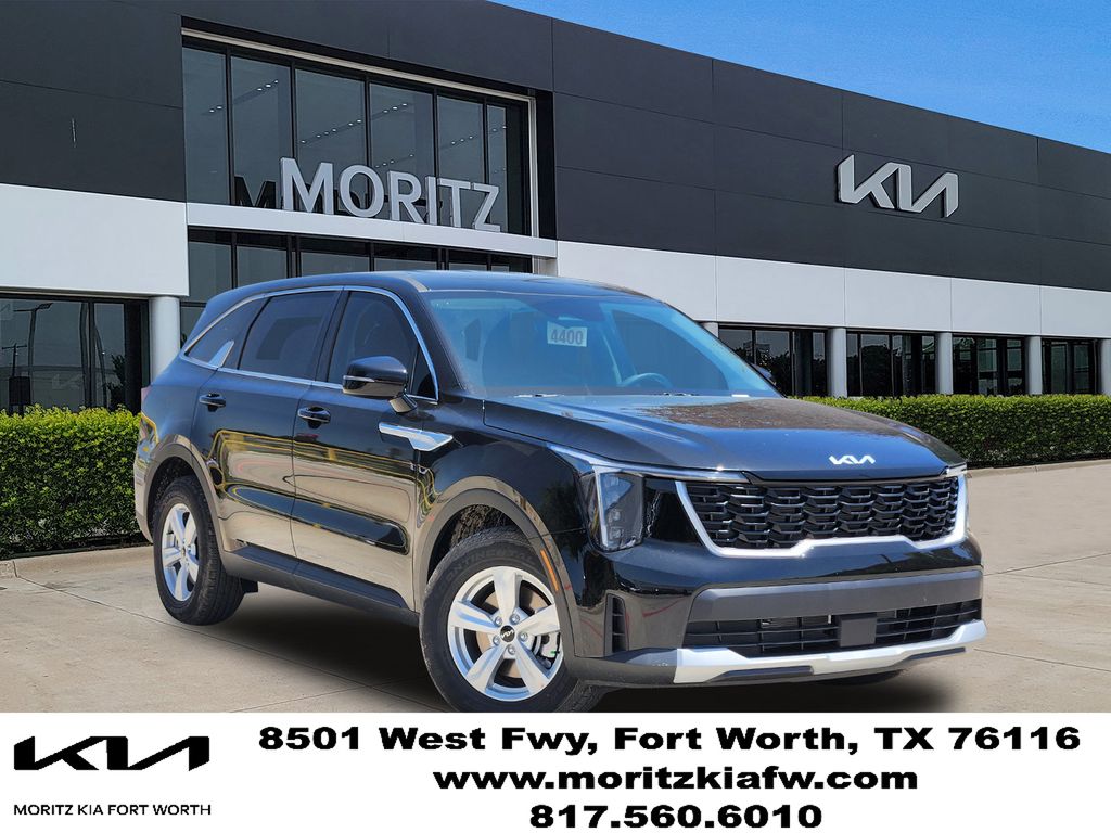 Black (Ebony) 2026 Kia Sorento SUV / Crossover Front-Wheel Drive 8-Speed Automatic