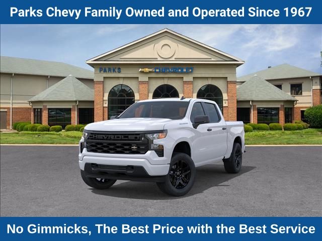 Summit White 2026 Chevrolet Silverado 1500 Pickup Truck Four-Wheel Drive 8-Speed Automatic