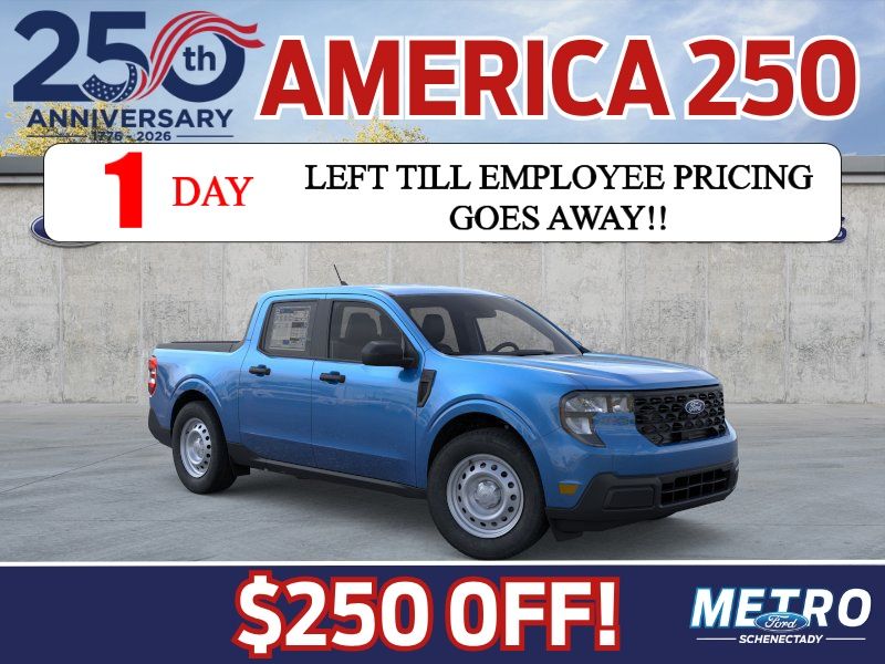 Velocity Blue 2026 Ford Maverick Pickup Truck All-Wheel Drive Continuously Variable Transmission