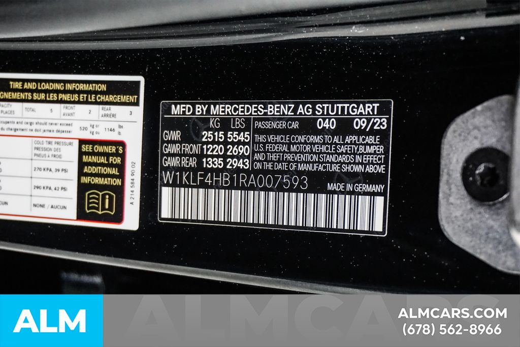 Used 2024 Black Mercedes-Benz E 350 image 61