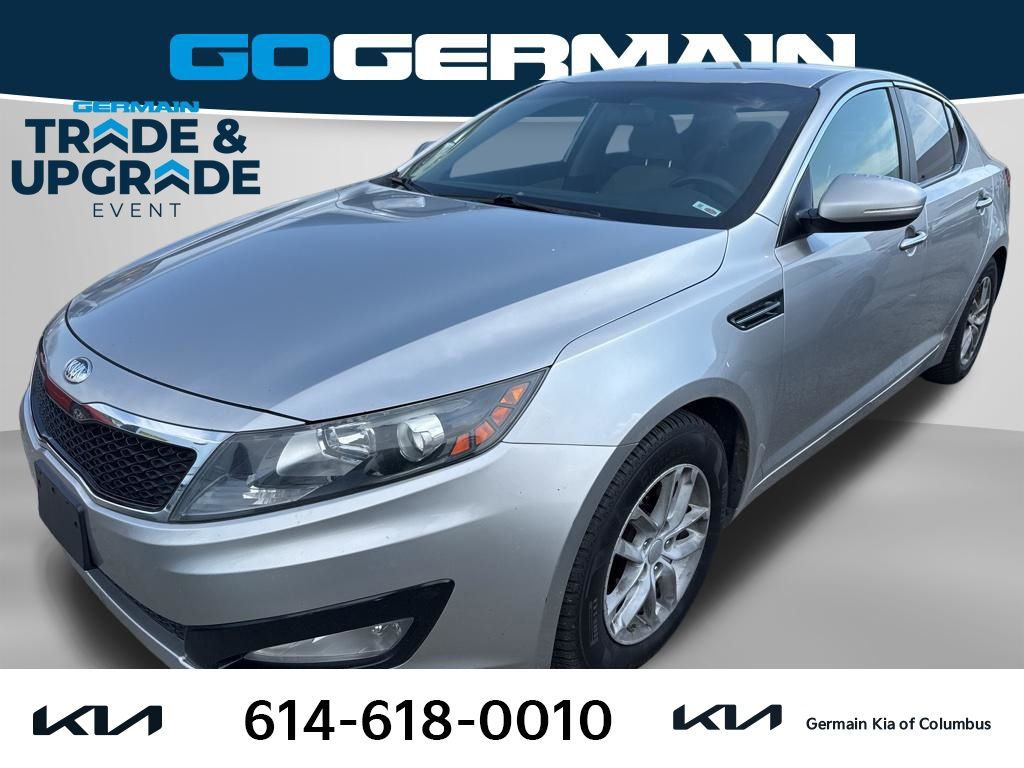 Satin Metal Metallic 2013 Kia Optima LX Sedan Front-Wheel Drive 6-Speed Automatic