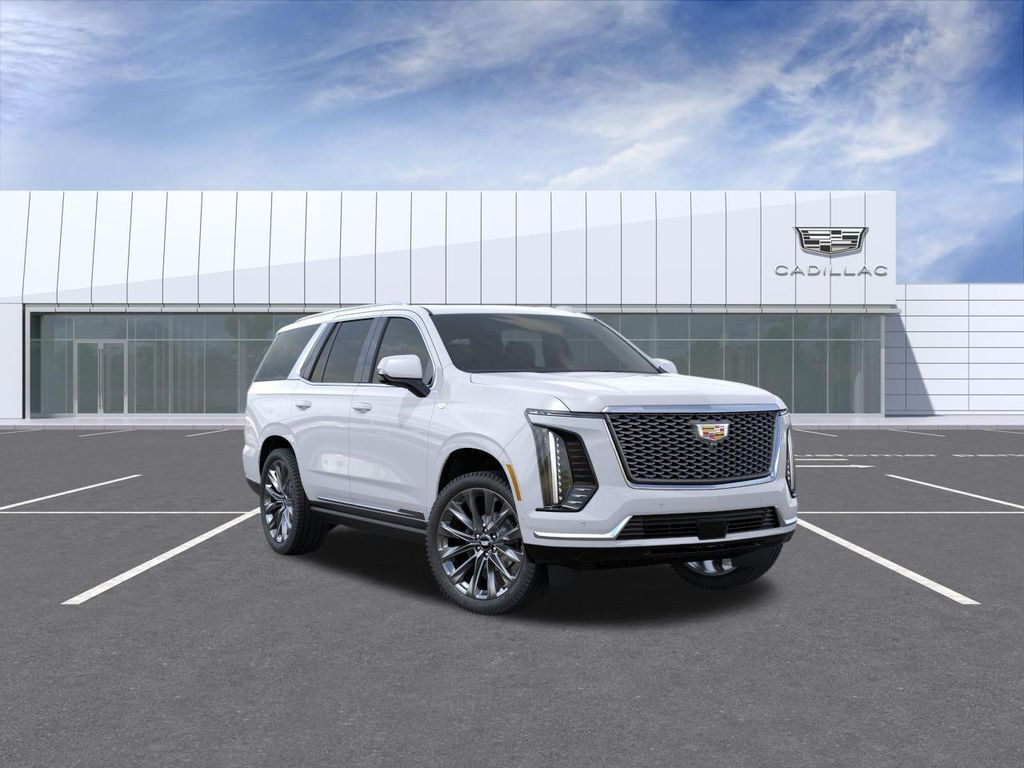 Vibrant White Tricoat 2026 Cadillac Escalade Luxury 4WD SUV / Crossover Four-Wheel Drive