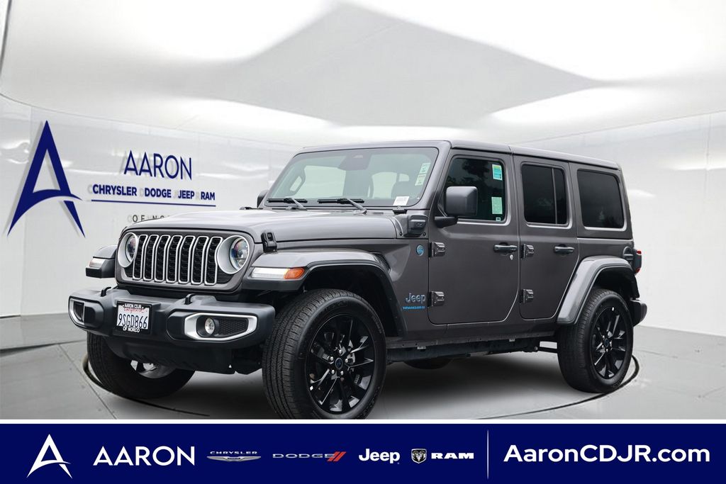 Crystal Metallic 2025 Jeep Wrangler 4xe SUV / Crossover Four-Wheel Drive 8-Speed Automatic
