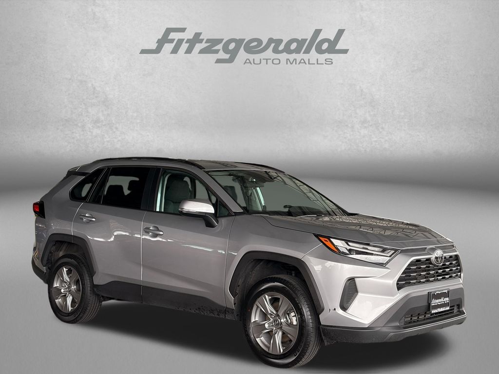 Silver Sky Metallic 2025 Toyota RAV4 SUV / Crossover All-Wheel Drive 8-Speed Automatic