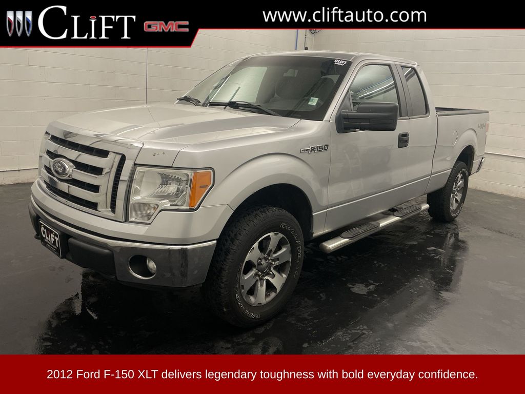Ingot Silver 2012 Ford F-150 Pickup Truck Four-Wheel Drive 6-Speed Automatic