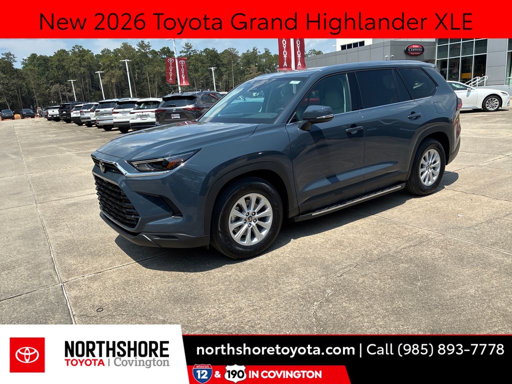 Storm Cloud 2026 Toyota Grand Highlander SUV / Crossover Front-Wheel Drive 8-Speed Automatic