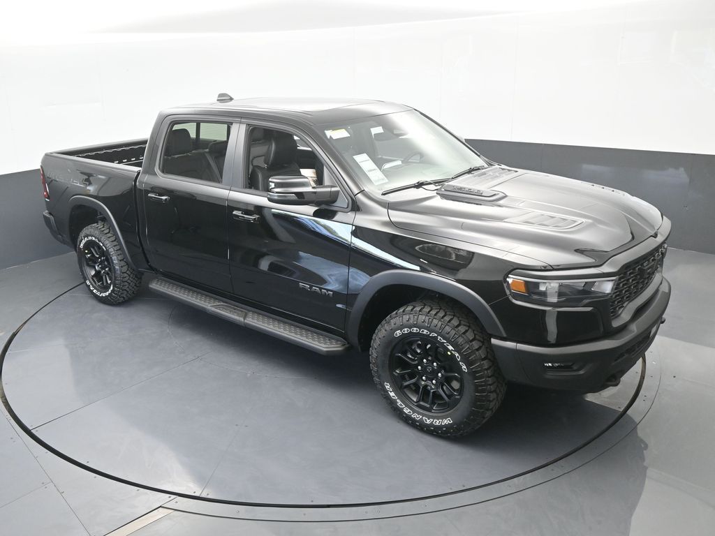 New 2026 Diamond Black Crystal Pearlcoat Ram Rebel image 53
