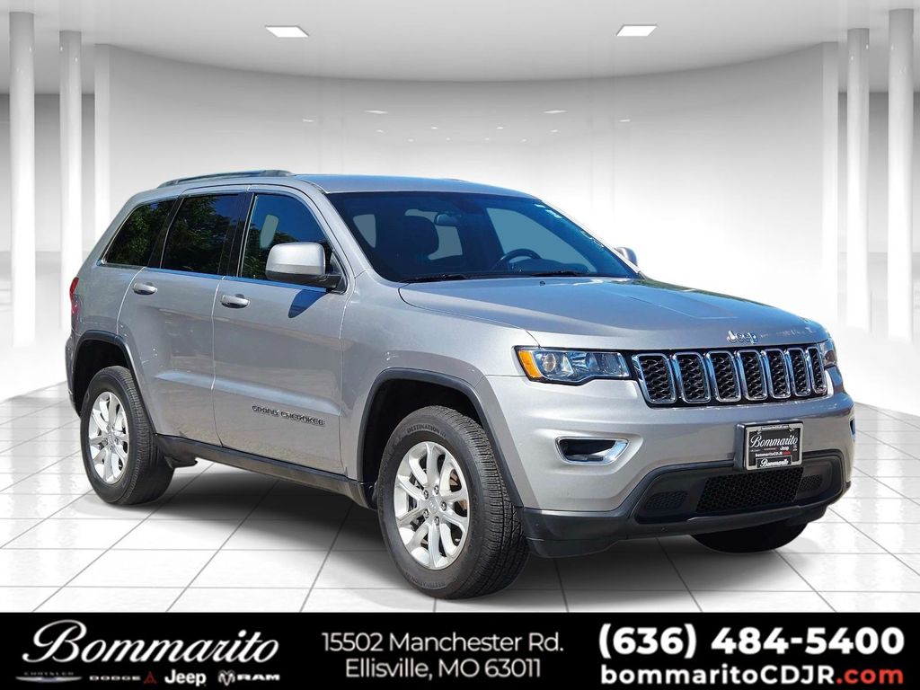 Billet Silver Metallic 2021 Jeep Grand Cherokee SUV / Crossover Four-Wheel Drive 8-Speed Automatic