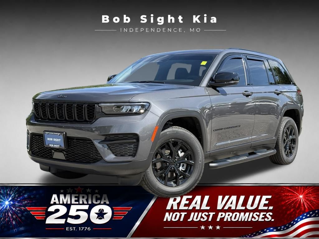 Baltic Gray Metallic Clearcoat 2025 Jeep Grand Cherokee SUV / Crossover Four-Wheel Drive 8-Speed Automatic