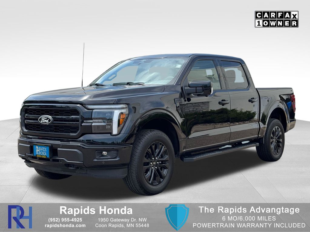 Agate Black Metallic 2025 Ford F-150 Pickup Truck Four-Wheel Drive Automatic
