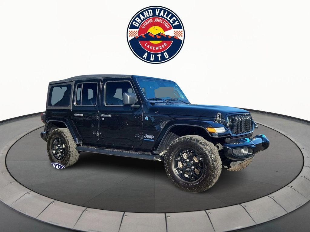 Black 2024 Jeep Wrangler 4xe High Altitude 4WD SUV / Crossover Four-Wheel Drive Automatic