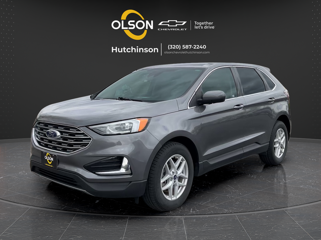 Carbonized Gray Metallic 2022 Ford Edge SUV / Crossover All-Wheel Drive 8-Speed Automatic