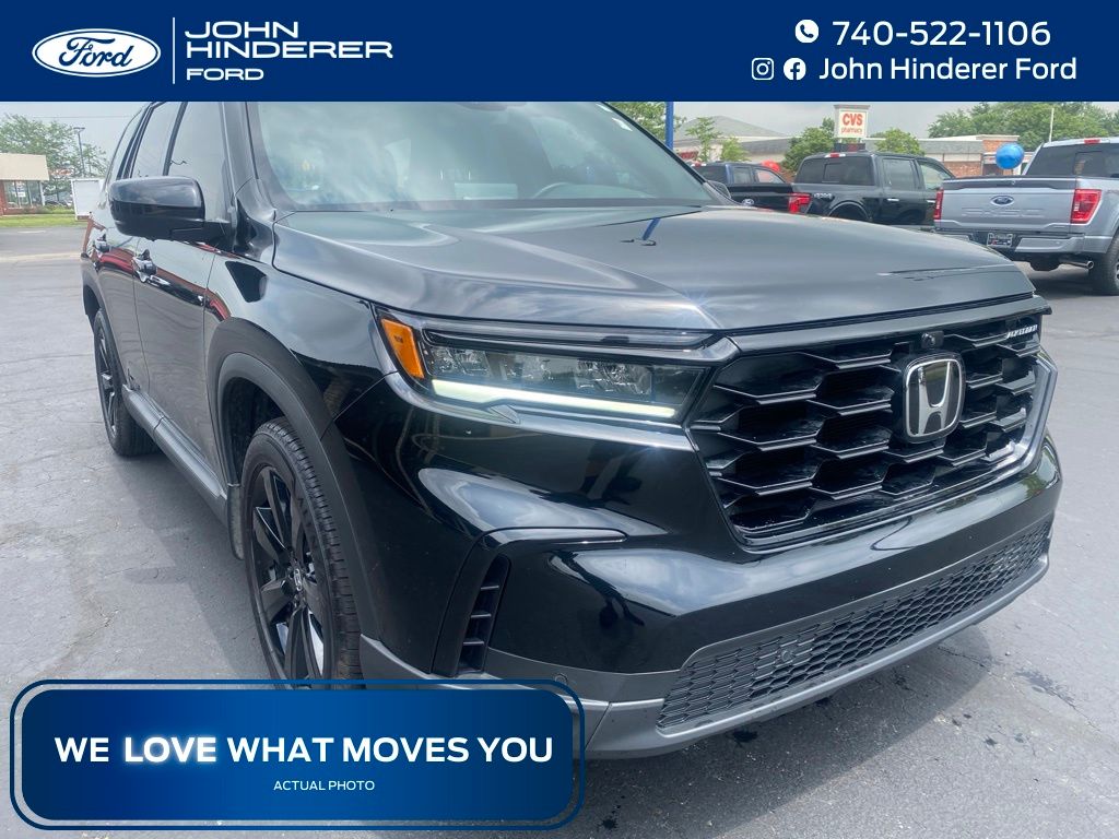Crystal Black Pearl 2025 Honda Pilot Black Edition AWD SUV / Crossover All-Wheel Drive Automatic