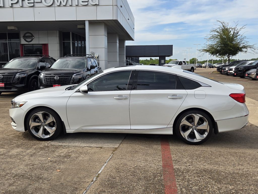 2018 Honda Accord Touring 2.0T White at Bayshore Chrysler Jeep Dodge Ram