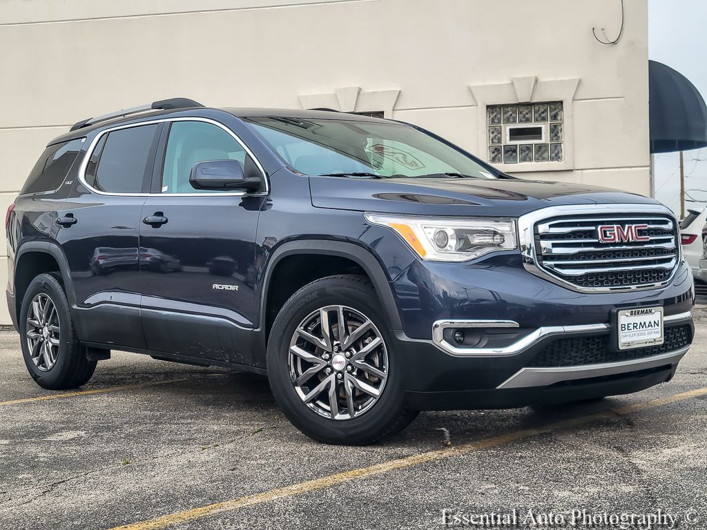 Blue Steel Metallic 2019 GMC Acadia SUV / Crossover Four-Wheel Drive 6-Speed Automatic