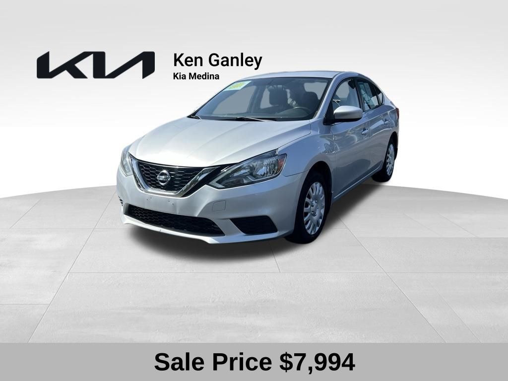Brilliant Silver Metallic 2016 Nissan Sentra Sedan Front-Wheel Drive Continuously Variable Transmission