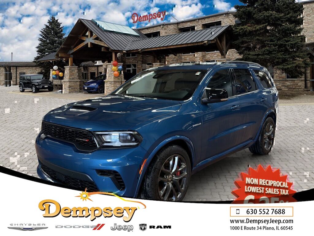 Blue (Frostbite Pearlcoat) 2024 Dodge Durango SUV / Crossover All-Wheel Drive 8-Speed Automatic