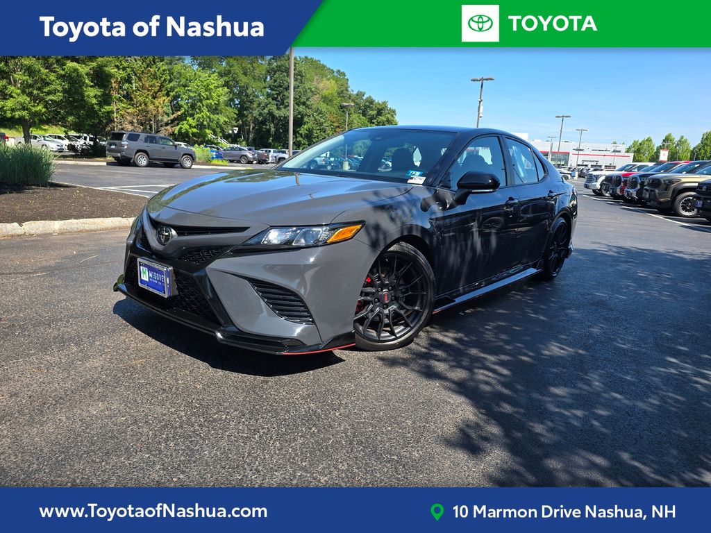 Underground/Midnight Black Metallic 2023 Toyota Camry Sedan Front-Wheel Drive 8-Speed Automatic