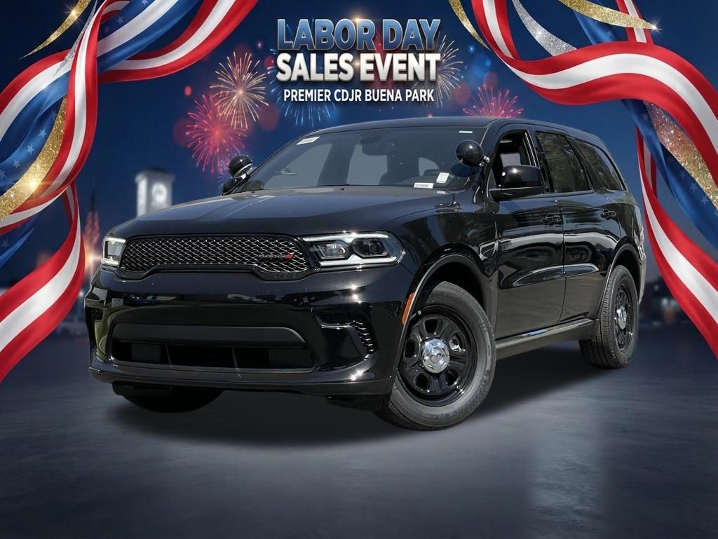 DB Black Crystal Clearcoat 2025 Dodge Durango SUV / Crossover All-Wheel Drive 8-Speed Automatic