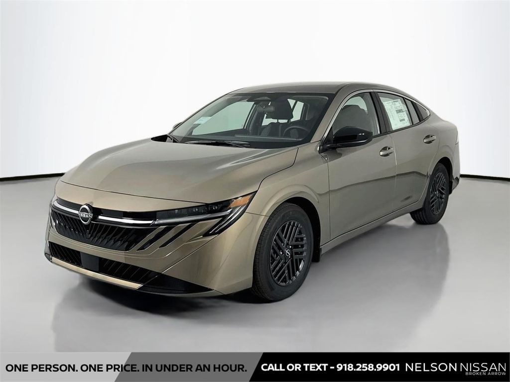 Imperial Bronze 2026 Nissan Sentra Sedan Front-Wheel Drive Continuously Variable Transmission