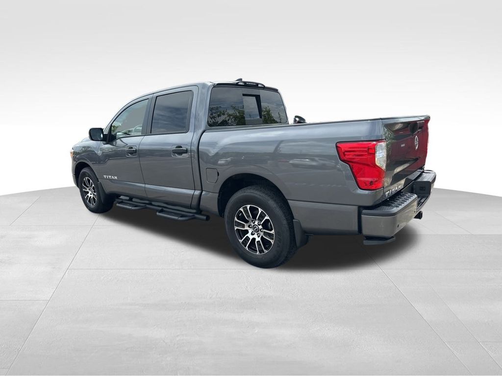 2023 Gun Metallic Nissan Titan SV RWD Truck