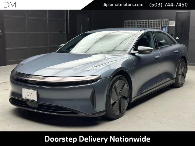 Quantum Gray Metallic 2024 Lucid Air Sedan All-Wheel Drive 1-Speed Automatic