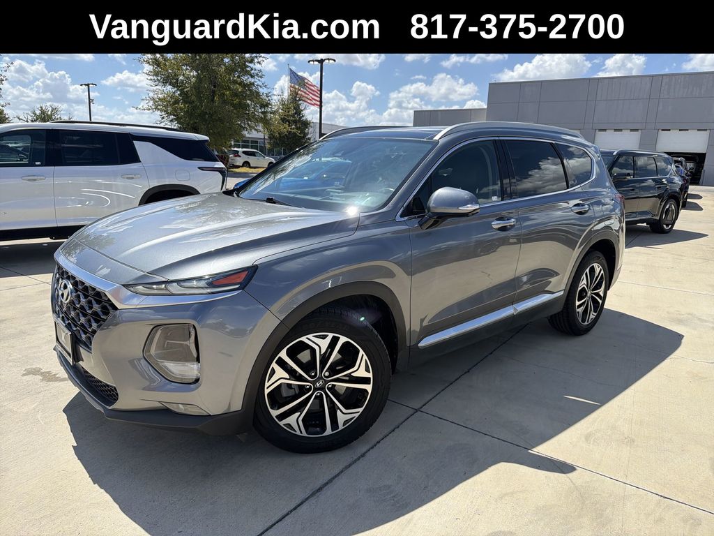 Machine Gray 2019 Hyundai Santa Fe SUV / Crossover Front-Wheel Drive 8-Speed Automatic
