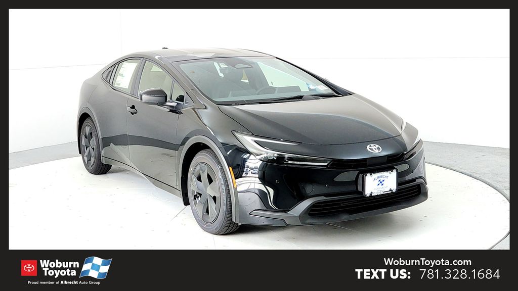 Midnight Black Metallic 2026 Toyota Prius Hatchback Front-Wheel Drive Continuously Variable Transmission