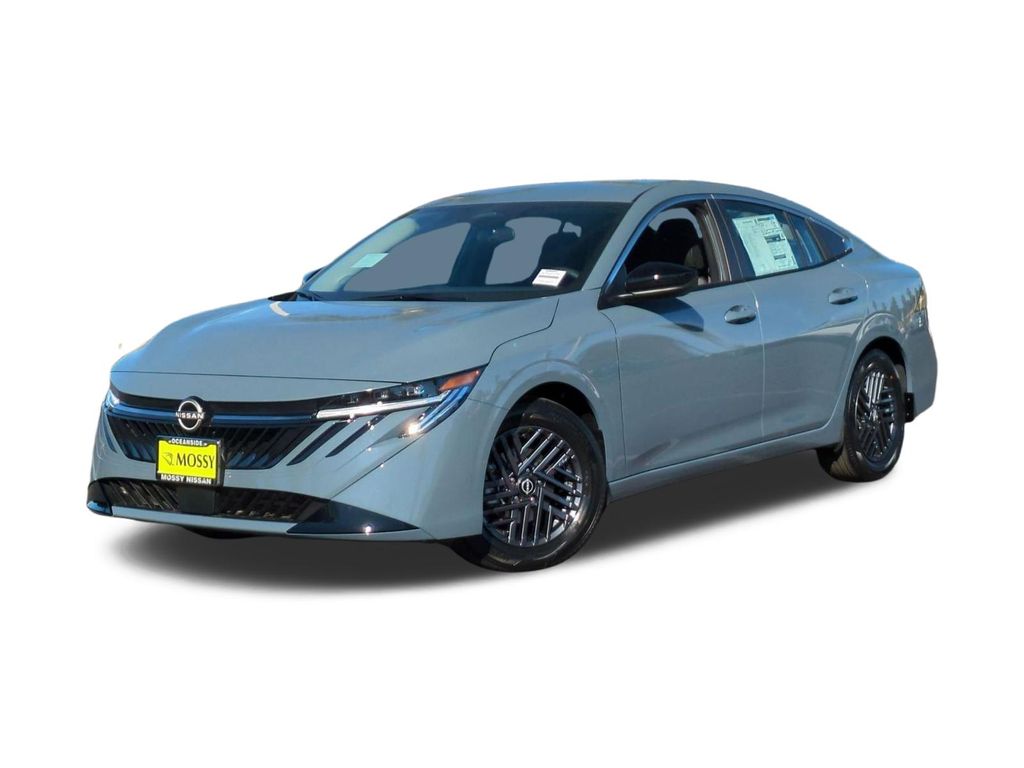 Atlantic Gray Metallic 2026 Nissan Sentra SV FWD Sedan Front-Wheel Drive Continuously Variable Transmission