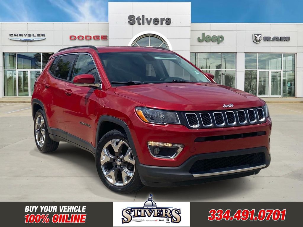Redline Pearlcoat 2019 Jeep Compass SUV / Crossover Front-Wheel Drive 6-Speed Automatic