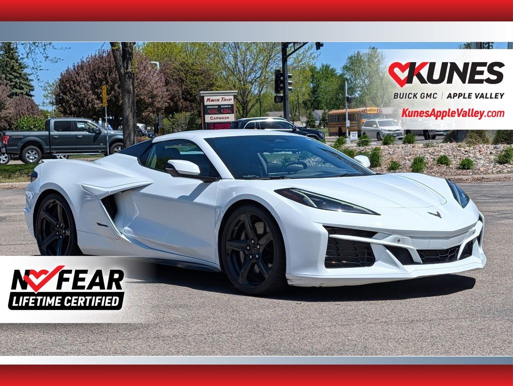 Arctic White 2024 Chevrolet Corvette E-Ray Convertible All-Wheel Drive 8-Speed Dual Clutch