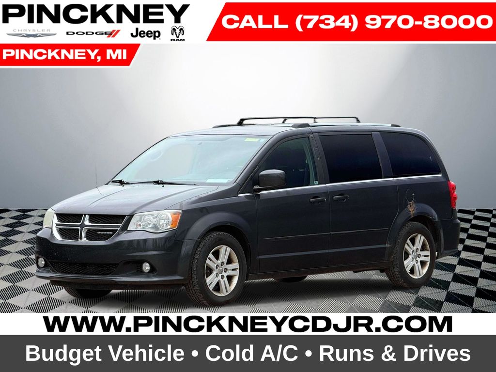 Black (Dark Charcoal Pearlcoat) 2011 Dodge Grand Caravan Minivan Front-Wheel Drive 6-Speed Automatic