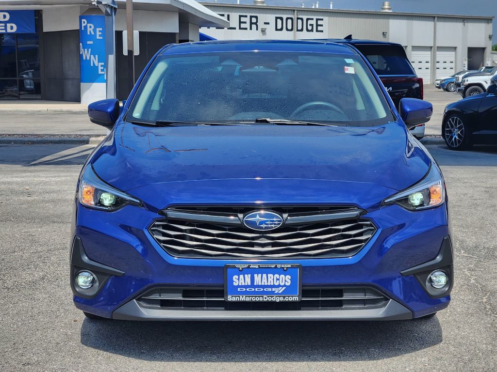 Sapphire Blue Pearl 2024 Subaru Impreza Wagon All-Wheel Drive Continuously Variable Transmission