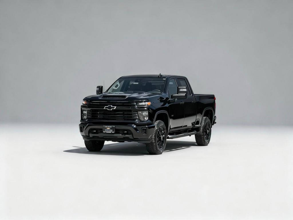 Black 2026 Chevrolet Silverado 2500HD Pickup Truck 4X2 Automatic