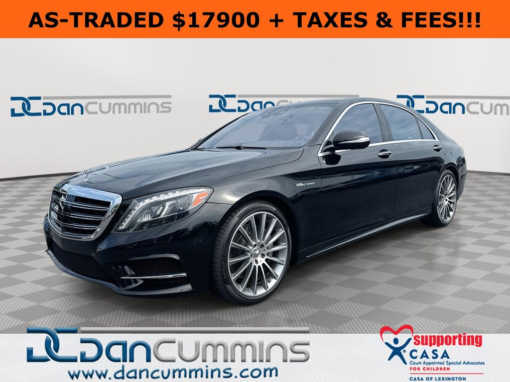 Black 2014 Mercedes-Benz S-Class Sedan Rear-Wheel Drive 7-Speed Automatic