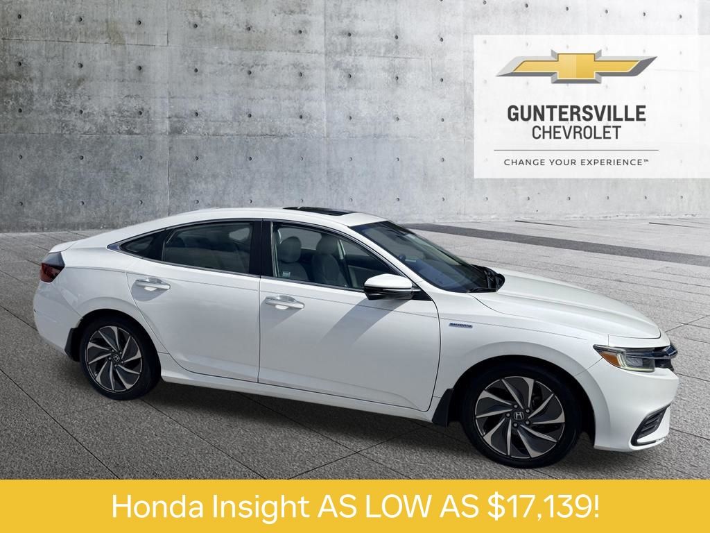 White Orchid Pearl 2019 Honda Insight Sedan Front-Wheel Drive Continuously Variable Transmission