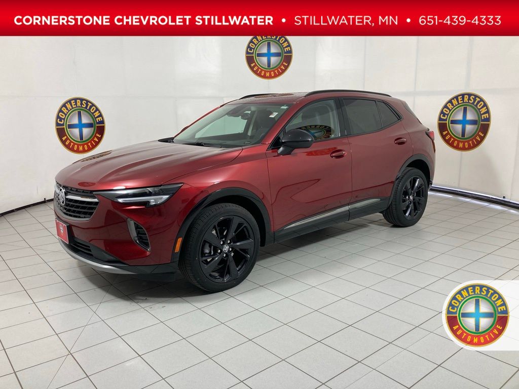 Cinnabar Metallic 2023 Buick Envision Preferred AWD SUV / Crossover All-Wheel Drive 9-Speed Automatic