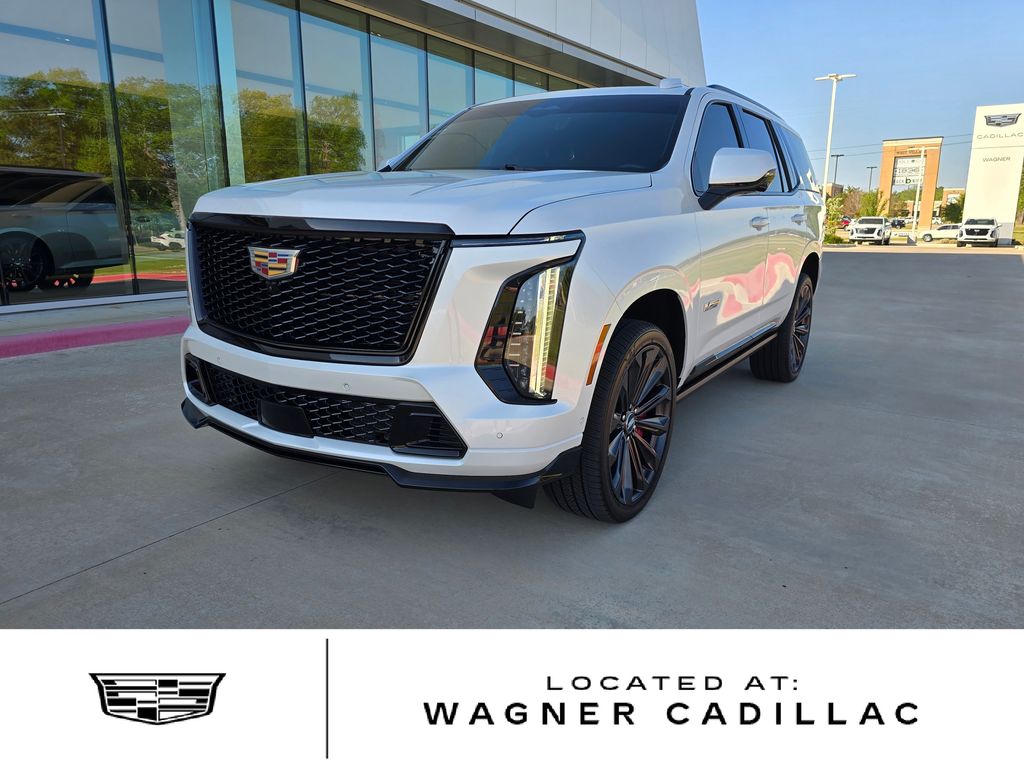 Crystal White Tricoat 2025 Cadillac Escalade-V SUV / Crossover All-Wheel Drive