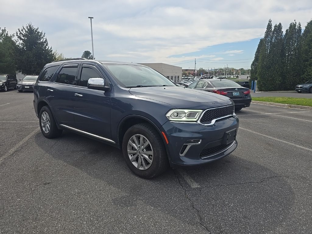 Dark Blue 2021 Dodge Durango SXT AWD SUV / Crossover All-Wheel Drive 8-Speed Automatic