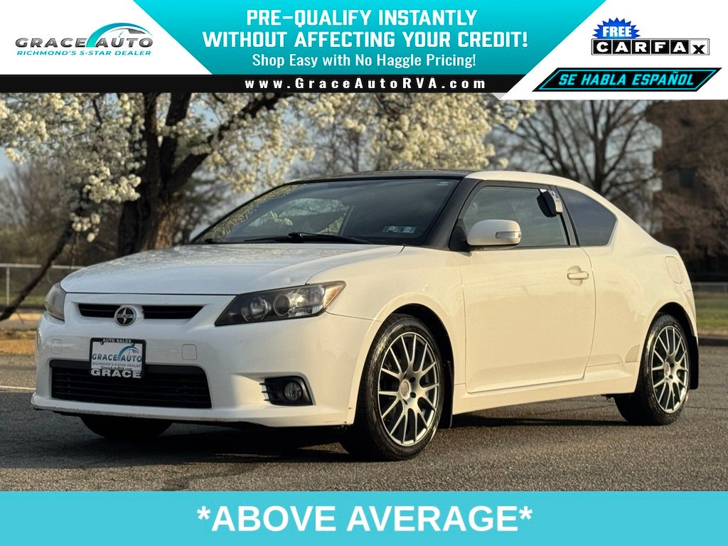 Super White 2013 Scion tC RS 8.0 Coupe Front-Wheel Drive 6-Speed Manual