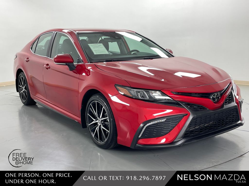 Used 2023 Red Toyota SE image 4