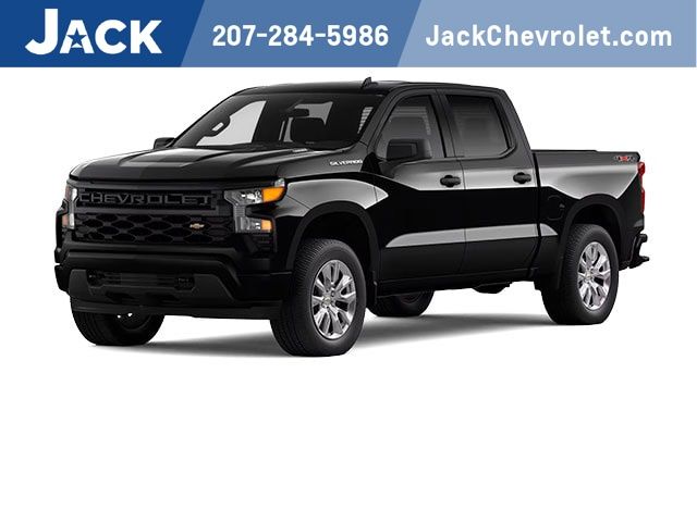 Black 2026 Chevrolet Silverado 1500 Pickup Truck Four-Wheel Drive 8-Speed Automatic